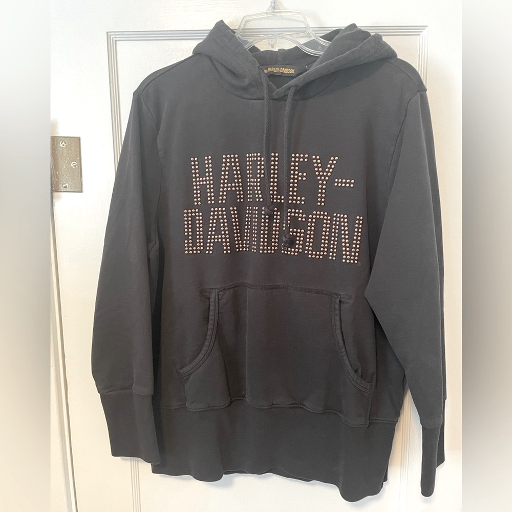 Harley Davidson Studded Hoodie